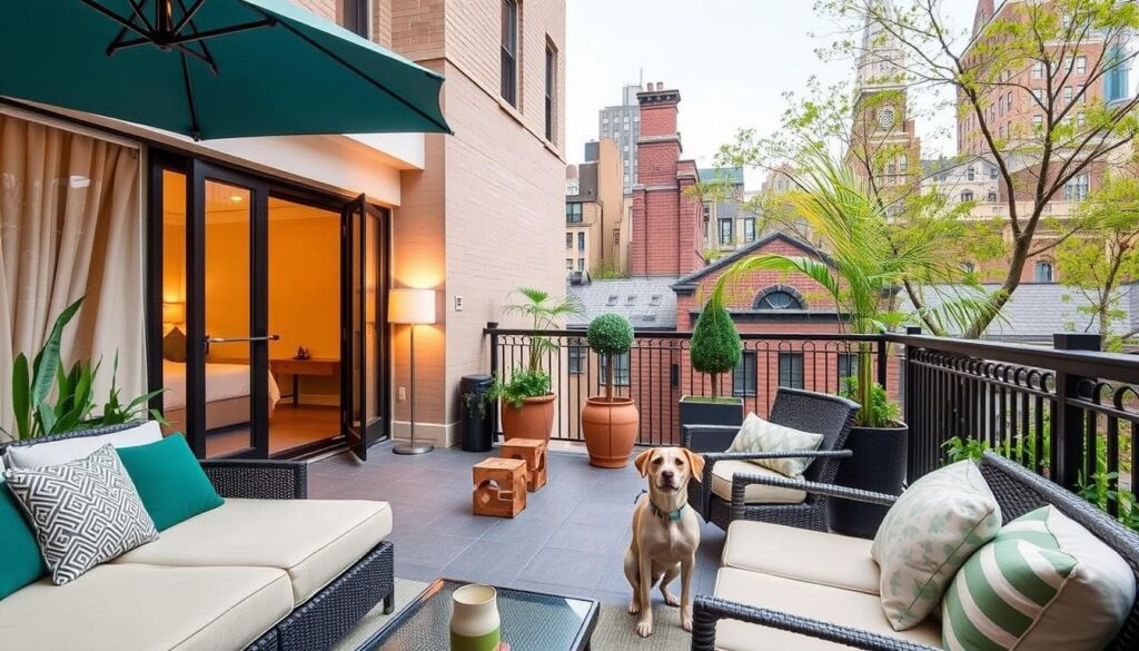 Image of a pet-friendly hotel near Central Park
